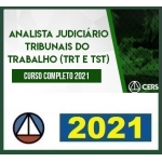 Analista Judiciário Tribunais Regionais e Superior do Trabalho (CERS 2021) TRT TST